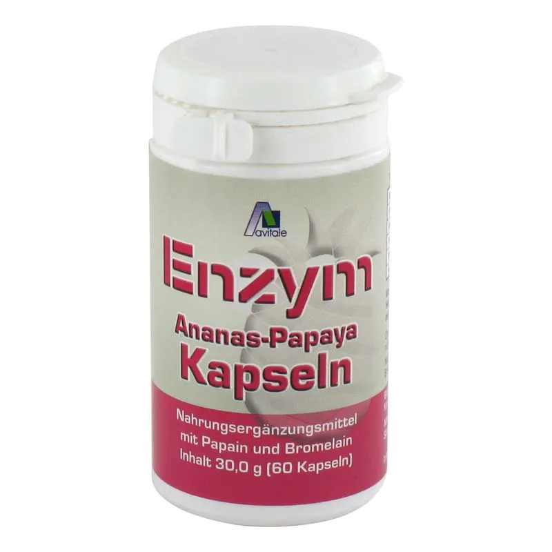avitale-enzym-ananas-papaya-kapseln-bromelain-papain image 1