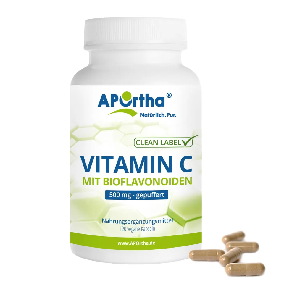 aportha-vitamin-c-gepuffert-kapseln-120-st-500-mg-vegan-magenschonend image 1