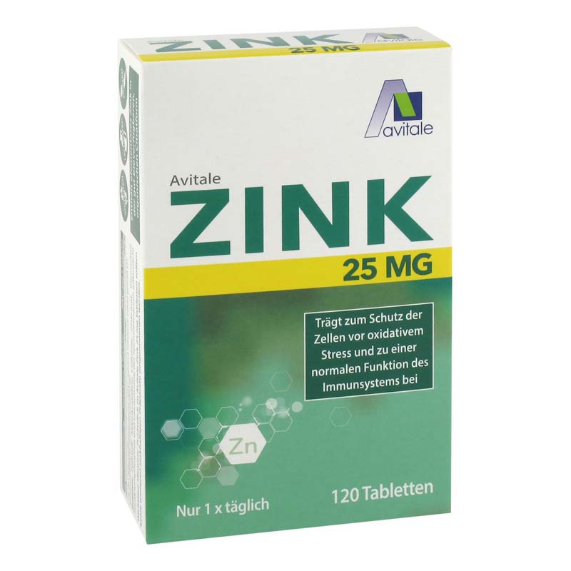 avitale-zink-25mg-tabletten-f-r-immunsystem-haut-haare image 1