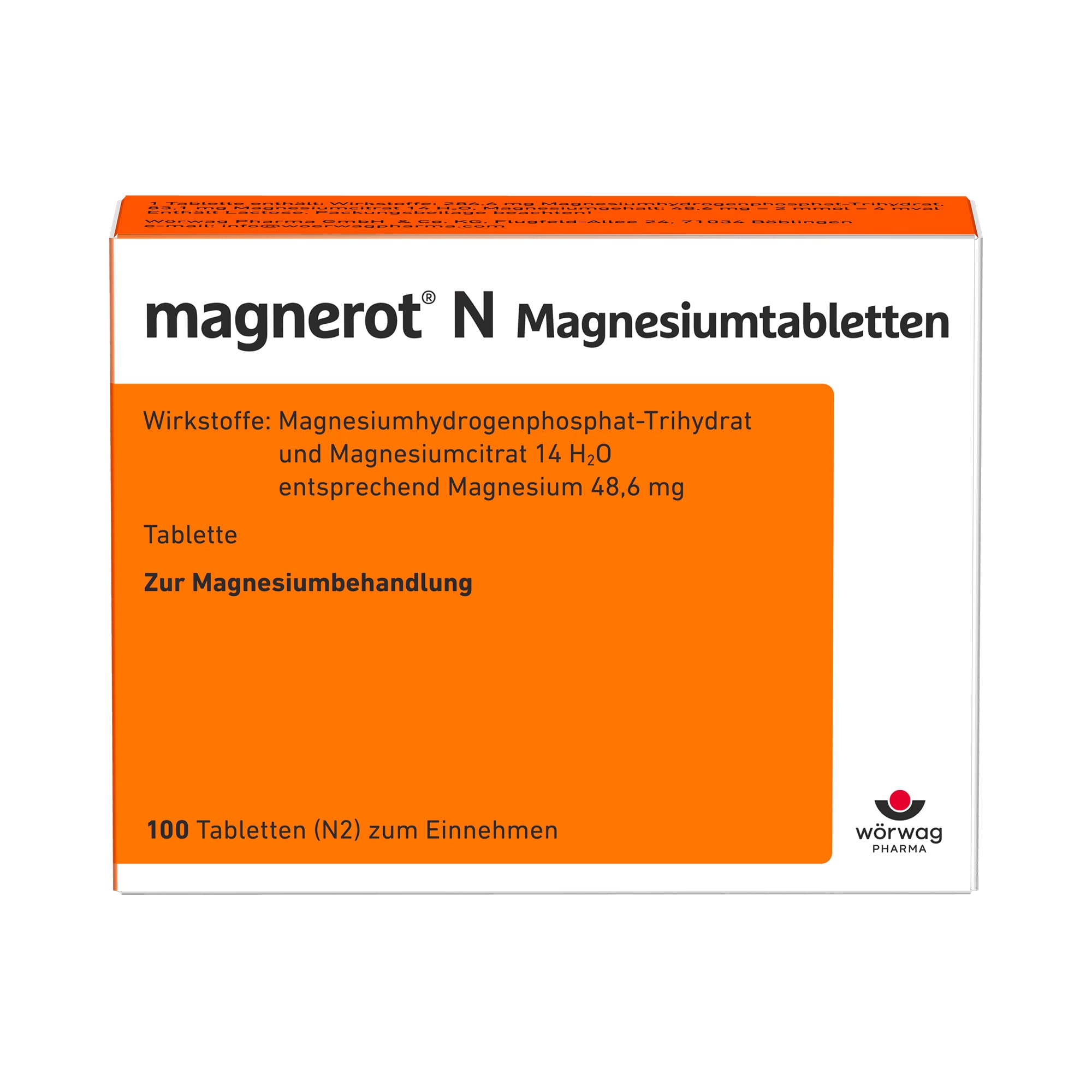 magnerot-classic-n-magnesiumtabletten-100-stk-f-r-muskeln image 1