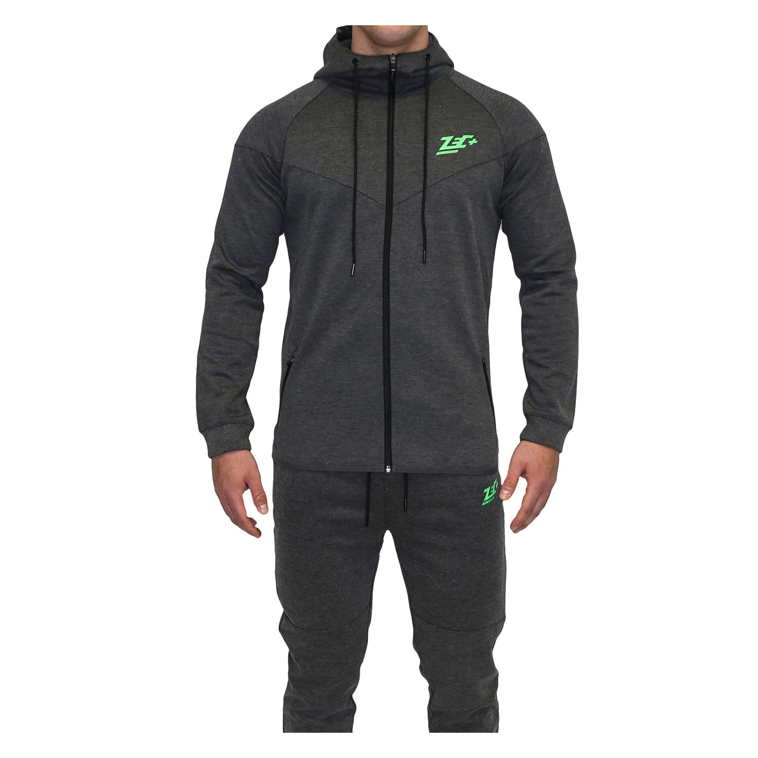 zec-new-school-hoodie-grau-kapuzenpullover-herren image 1