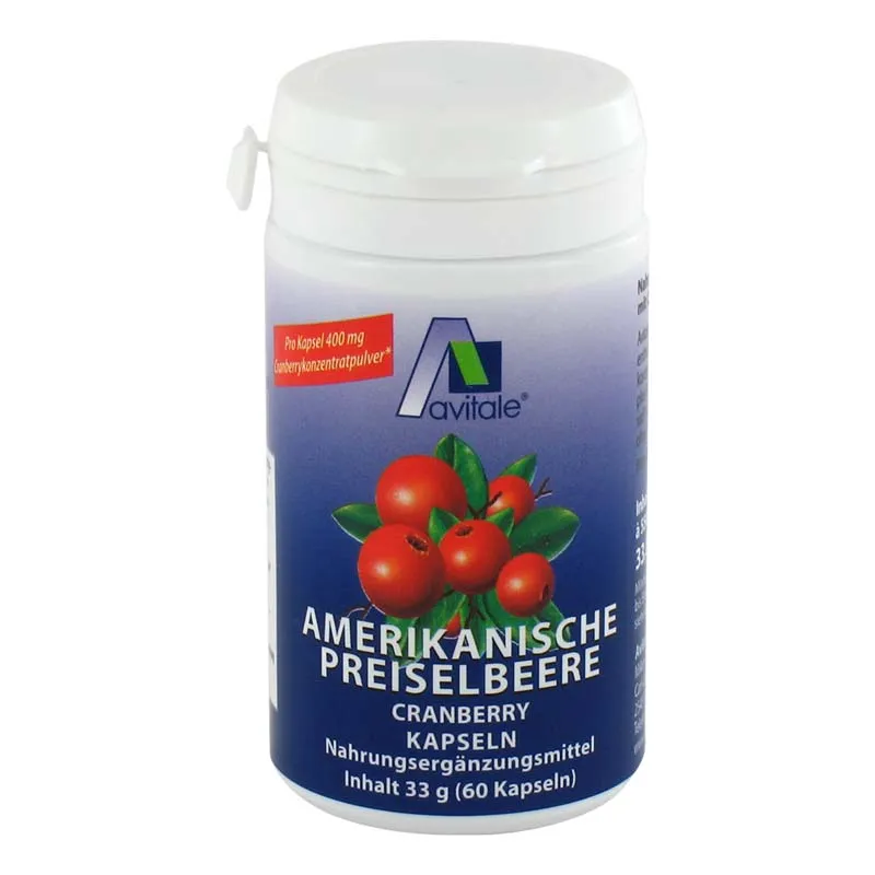 avitale-preiselbeer-kapseln-cranberryextrakt-proanthocyane image 1