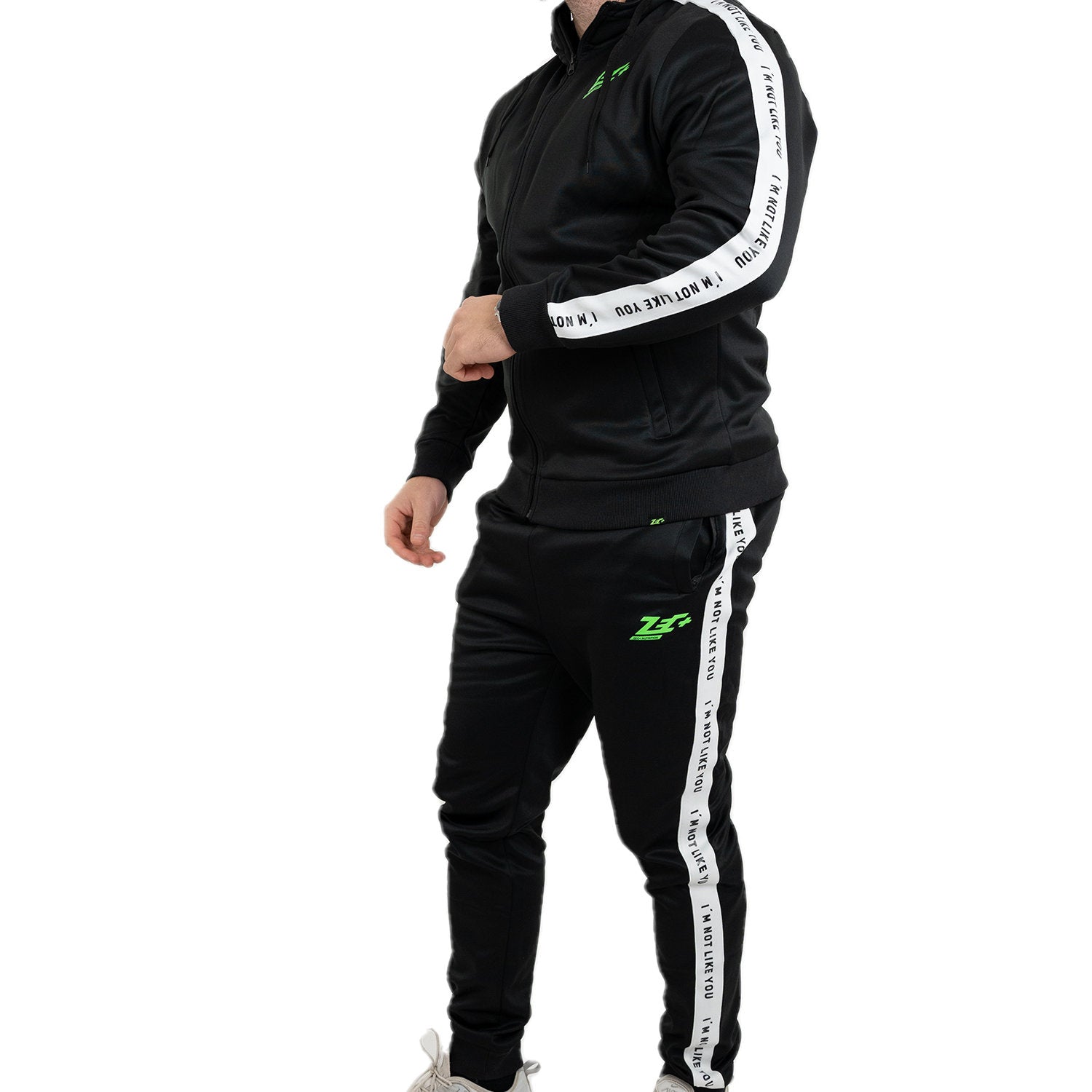 zec-vibes-anzug-black-trainingsanzug-jacke-hose-polyester image 3