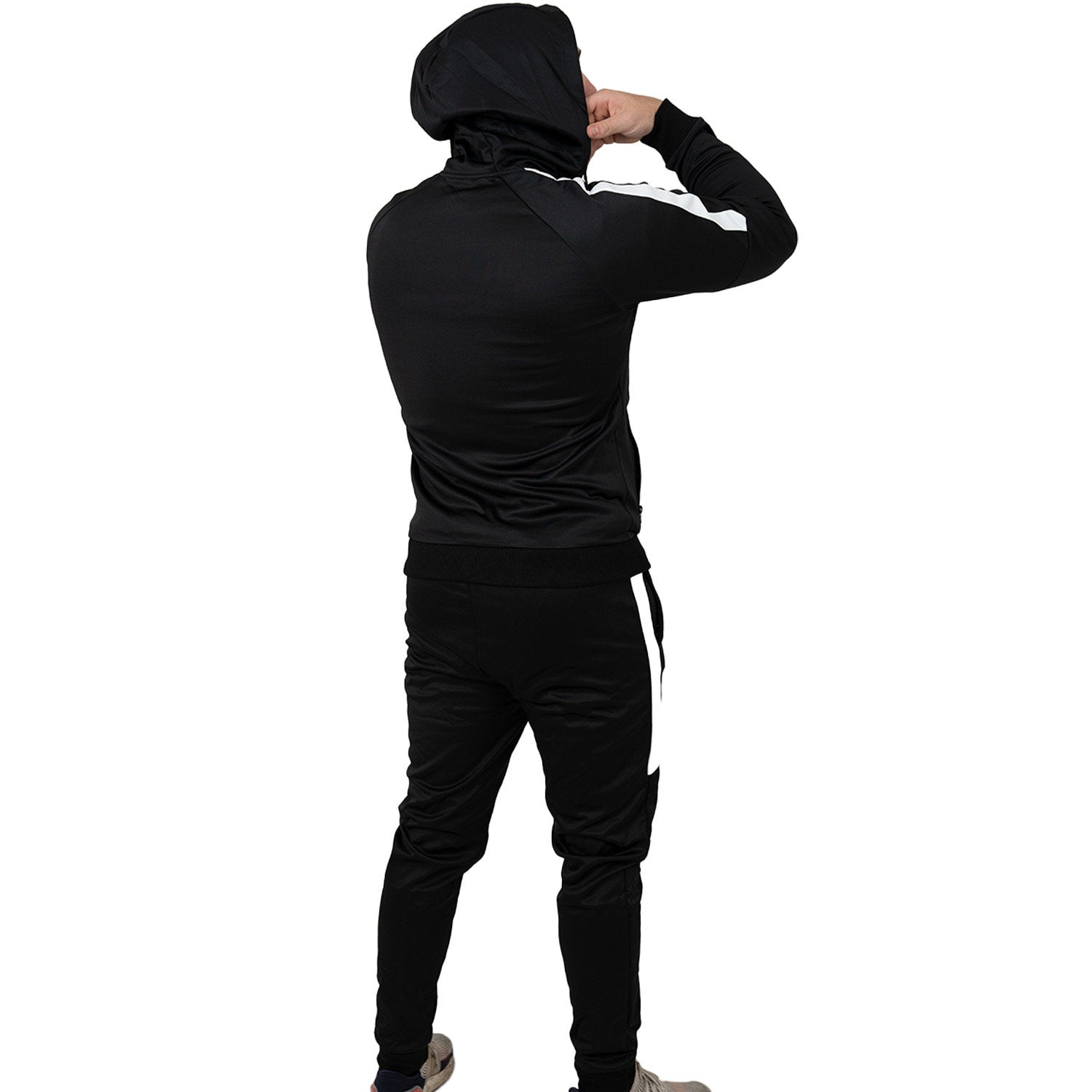 zec-passion-tracksuit-trainingsanzug-schwarz-jacke-hose image 2