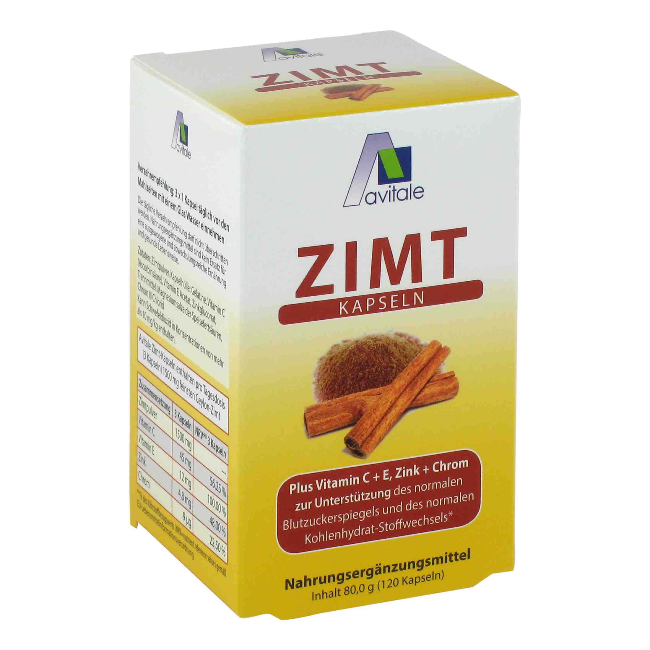 avitale-zimt-kapseln-500-mg-nahrungserg-nzungsmittel image 1