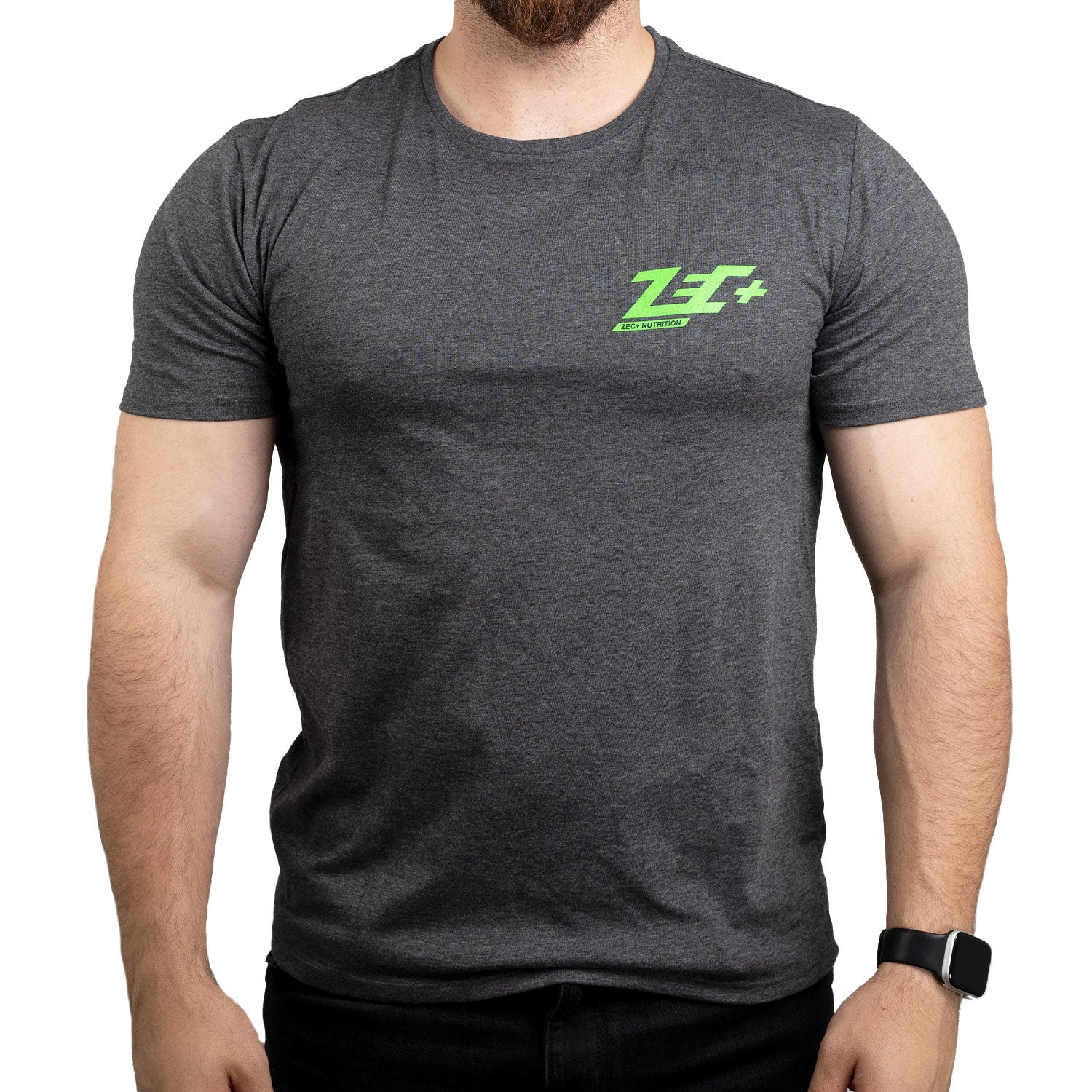 zec-melange-t-shirt-herren-t-shirt-schwarz-m-baumwolle image 5