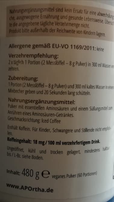 Dose hält lange