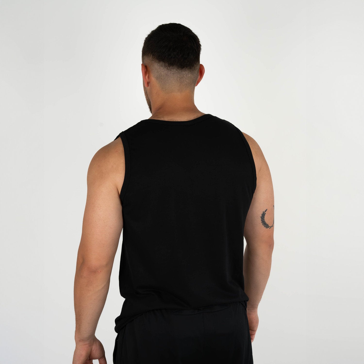 zec-basic-tank-top-herren-baumwolle-schwarz image 2