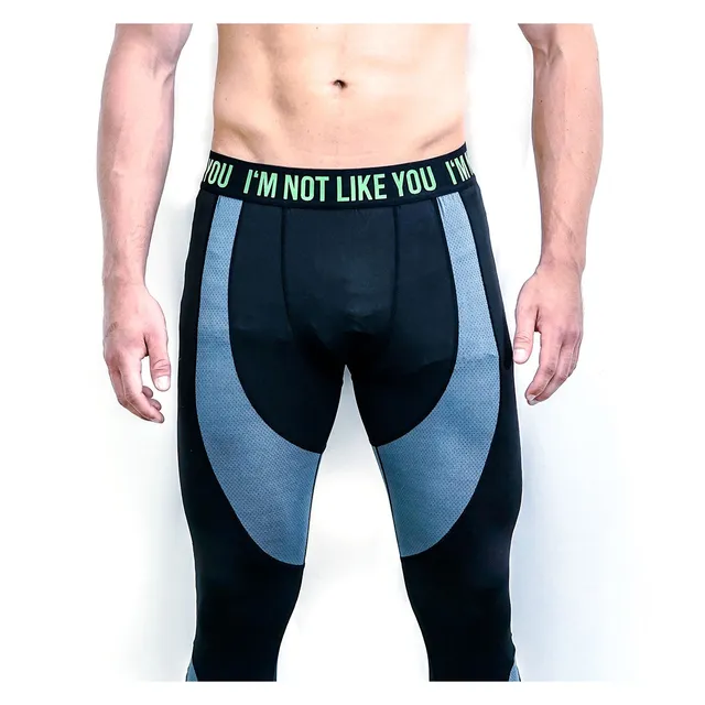zec-health-gym-kompressionshose-trainingshose-m-polyester image 1