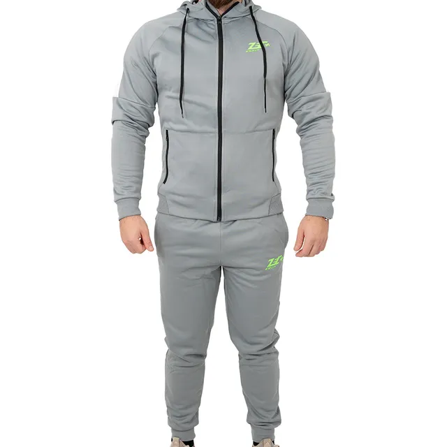 zec-passion-tracksuit-trainingsanzug-grau-polyester image 1