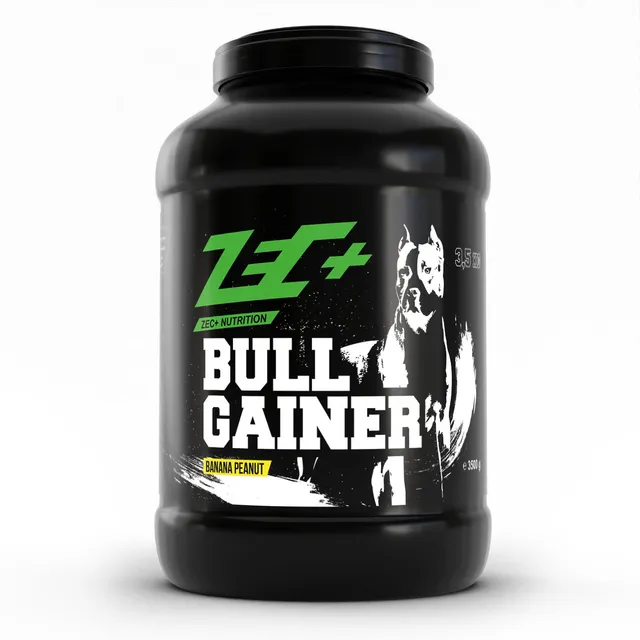 zec-bullgainer-pulver-erdbeere-3500g-weightgainer image 1