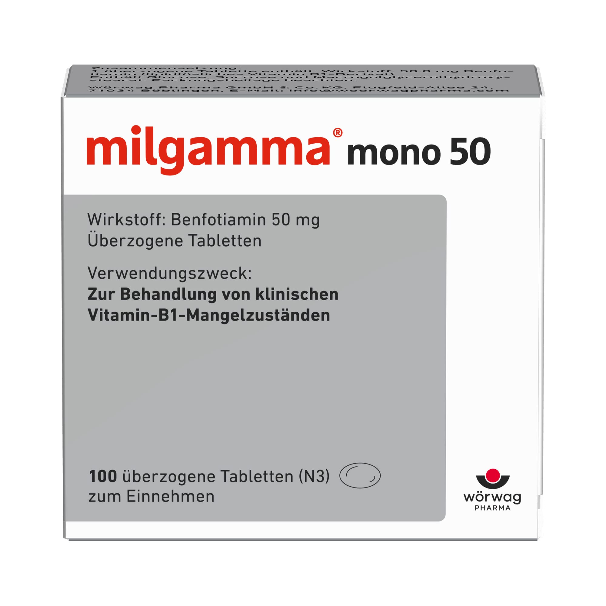 milgamma-mono-50-tabletten-100-berzogene-tabletten-b1 image 1