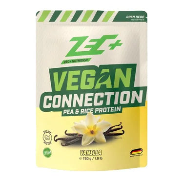 zec-vegan-connection-proteinpulver-750g-erdbeere-laktosefrei image 4