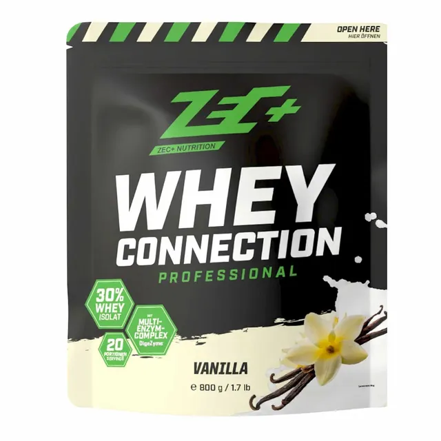 zec-whey-connection-professional-vanille-800g-isolat image 1