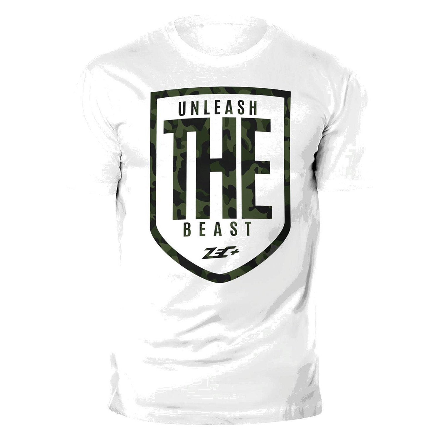 zec-unleash-the-beast-herren-t-shirt-wei-baumwolle-l image 1