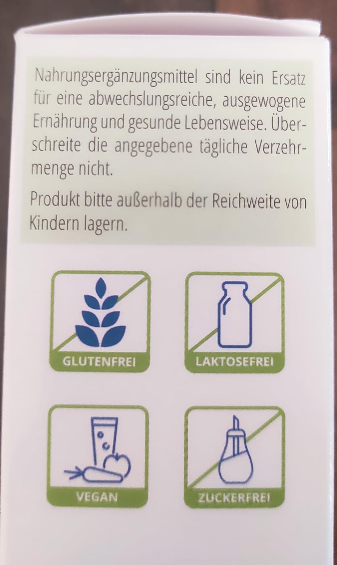 Neutral im Geschmack