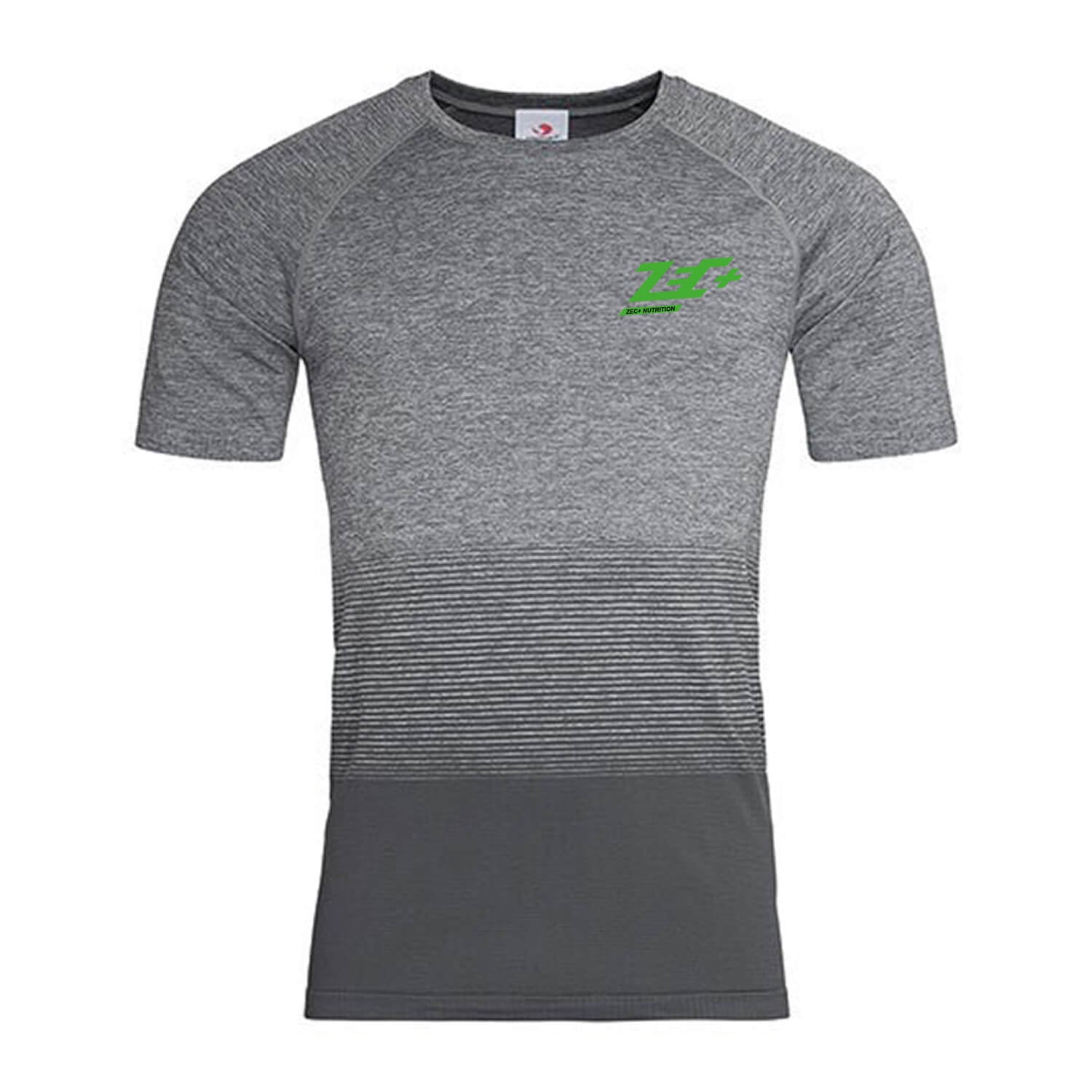 zec-health-gym-shirt-flow-t-shirt-herren-blau-active-dry image 2