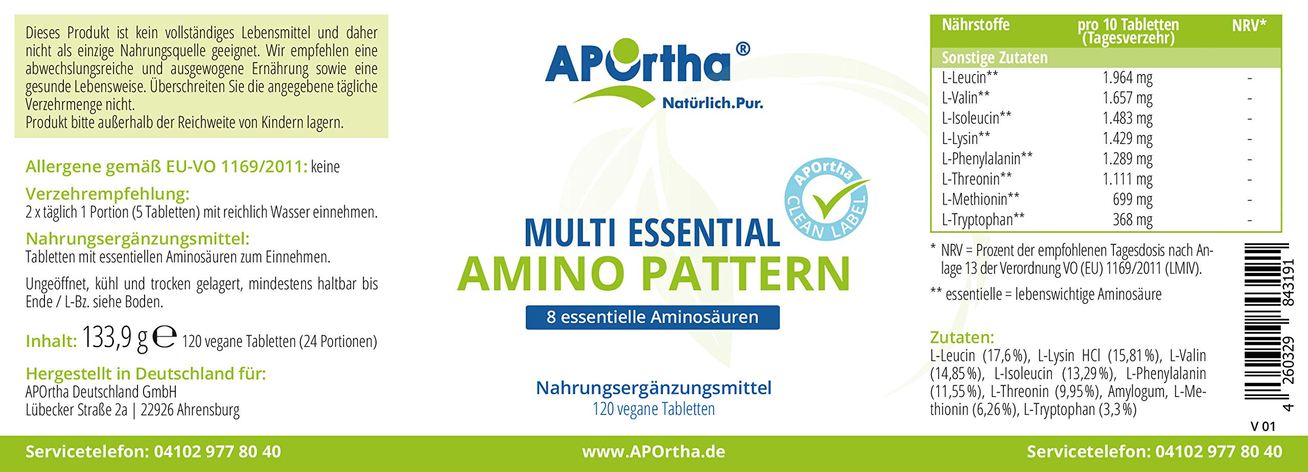 aportha-aminos-uren-multi-amino-pattern-tabletten-120-st image 2