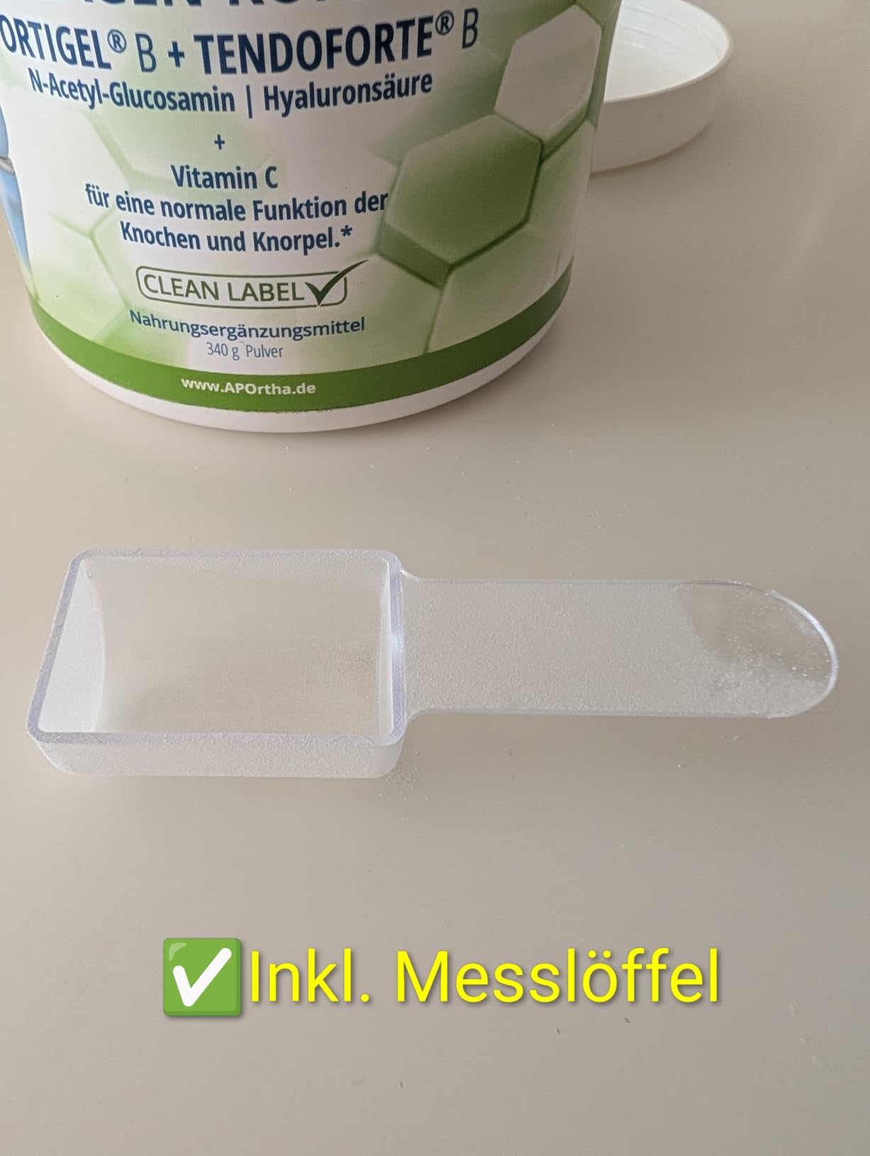 Neutral im Geschmack
