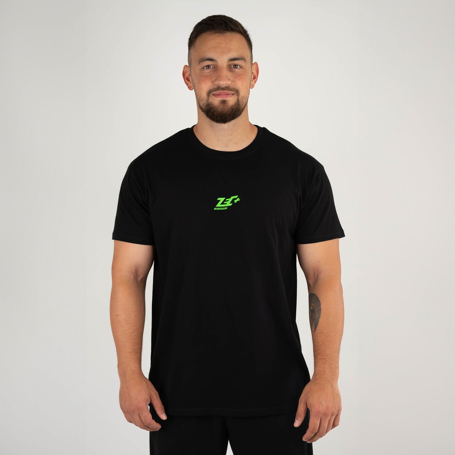 zec-health-basic-classic-t-shirt-herren-l-schwarz-baumwolle image 1