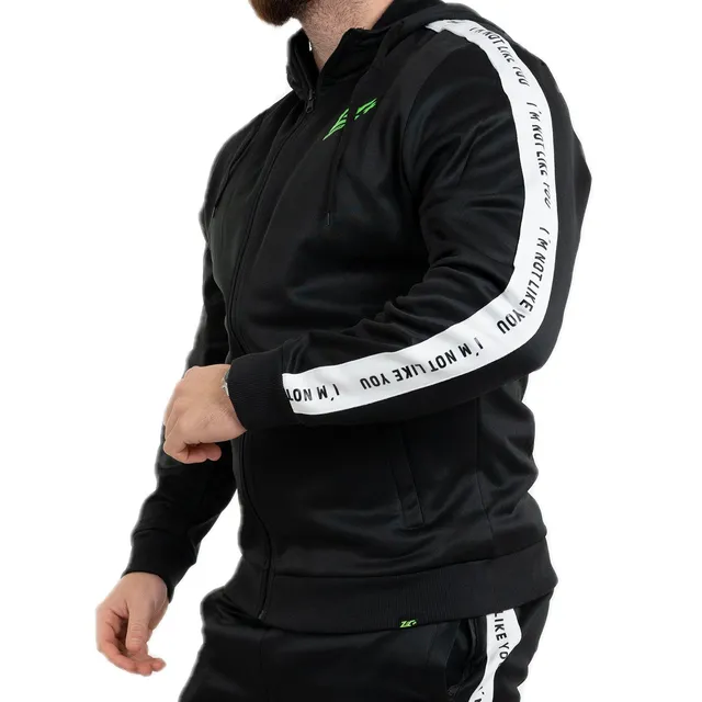 zec-vibes-zipped-hoodie-herren-green-l-100-polyester image 1