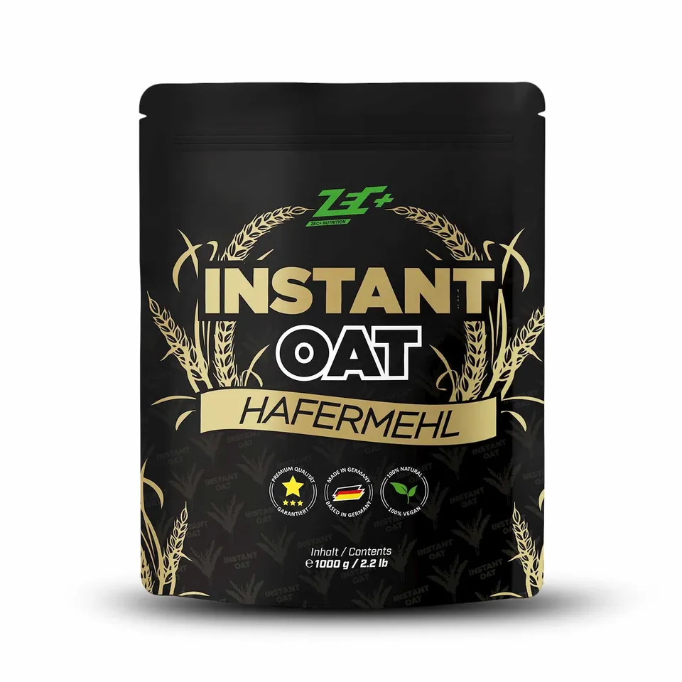 zec-health-instant-oats-hafermehl-1000g-high-carb image 1