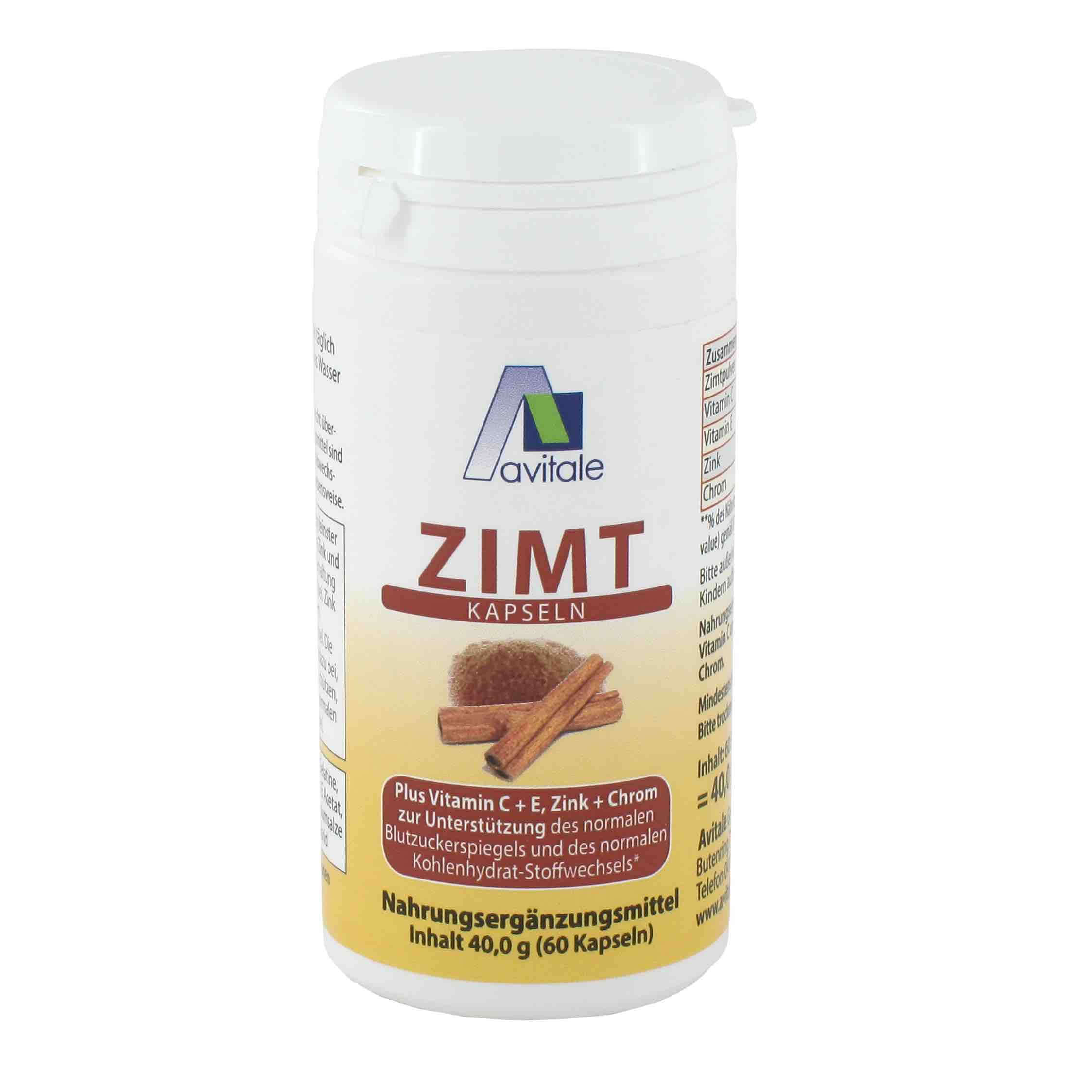 avitale-zimt-kapseln-500-mg-nahrungserg-nzung-ceylonzimt image 1