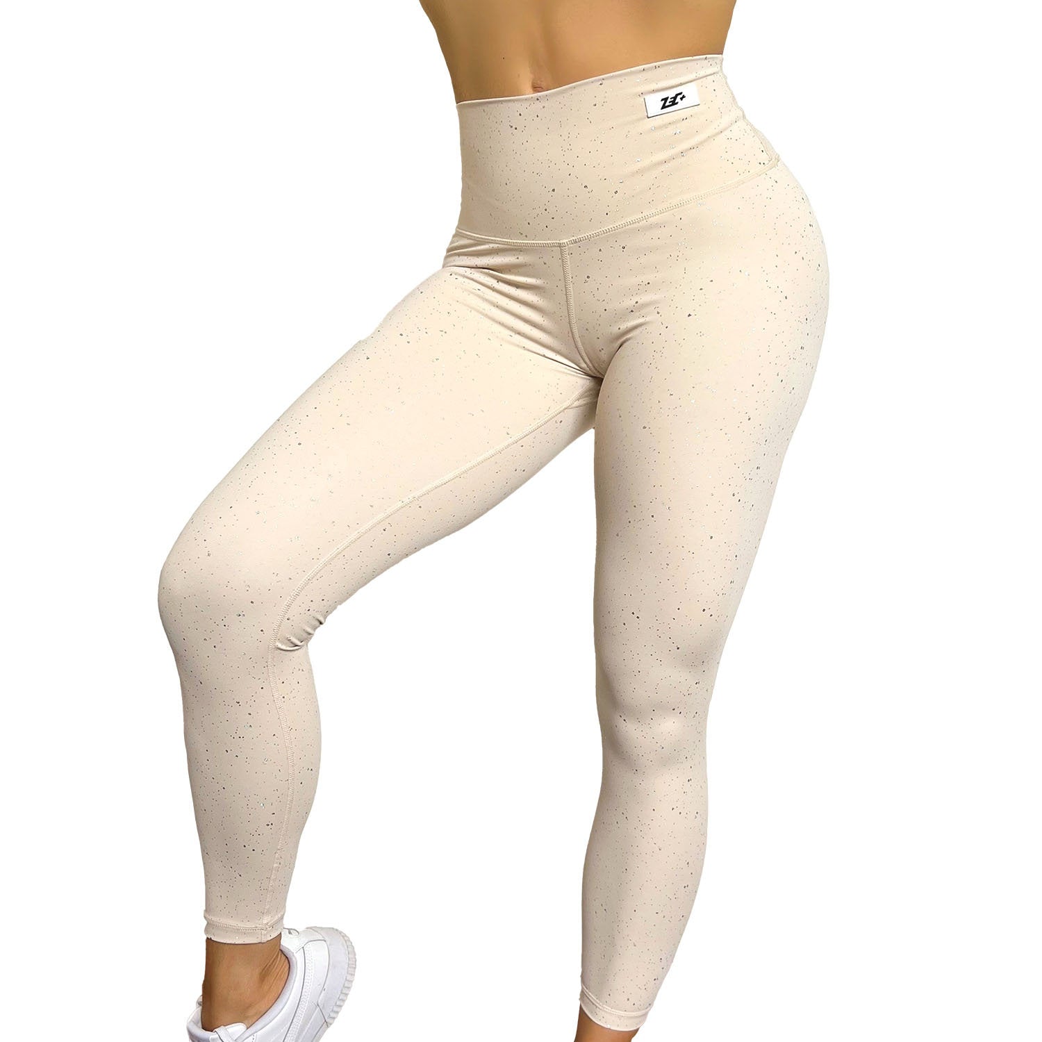 zec-health-glitter-leggings-damen-gr-e-m-squatproof image 1