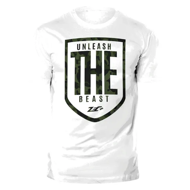 zec-unleash-the-beast-herren-t-shirt-wei-baumwolle-l image 1