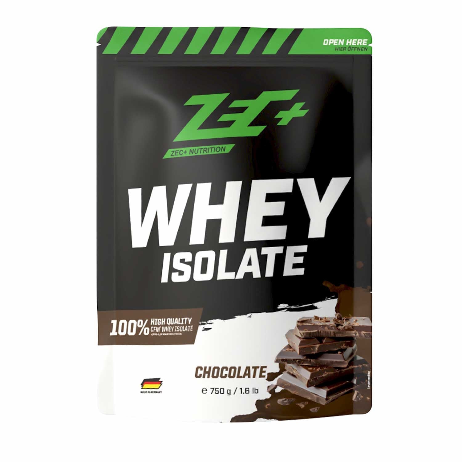 zec-whey-isolate-750-g-schokolade-protein-kohlenhydratarm image 2