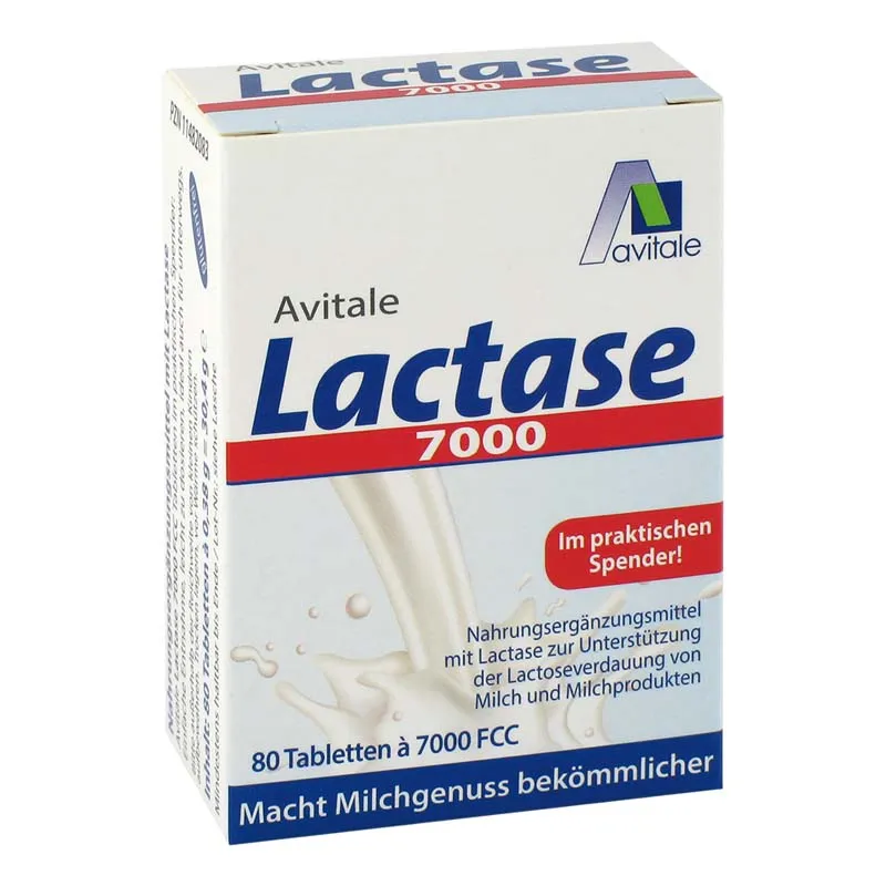 avitale-lactase-7000-fcc-tabletten-laktoseverdauung image 1