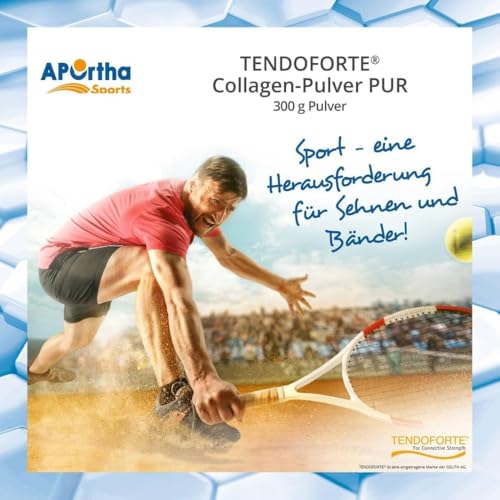 aportha-sports-tendoforte-collagen-pulver-pur-300-g-sehnen image 8