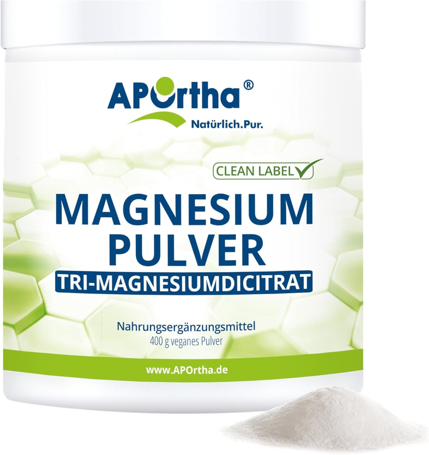 aportha-magnesium-citrat-pulver-400-g-vegan image 1