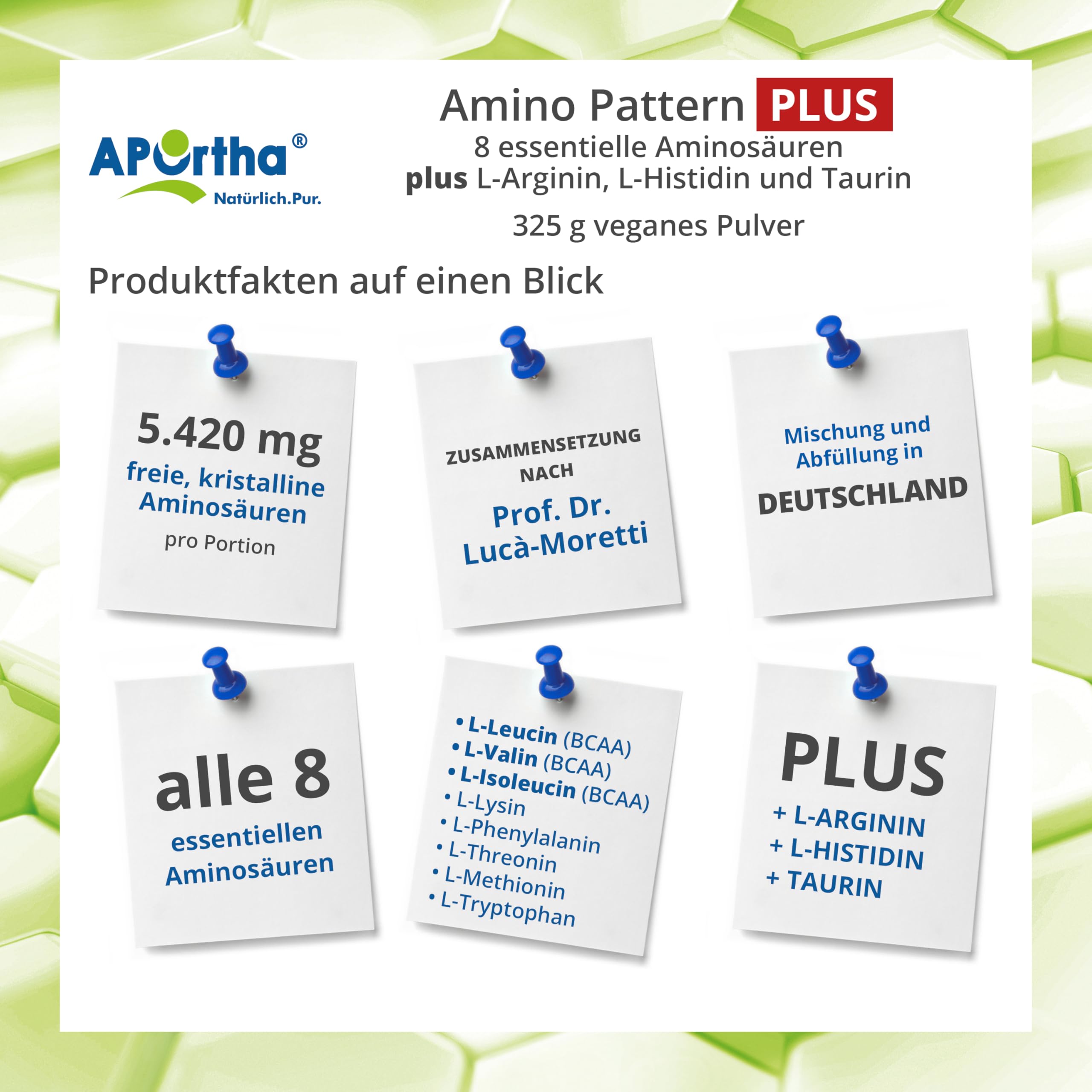 aportha-amino-pattern-plus-pulver-325-g-8-eaa-vegan image 2