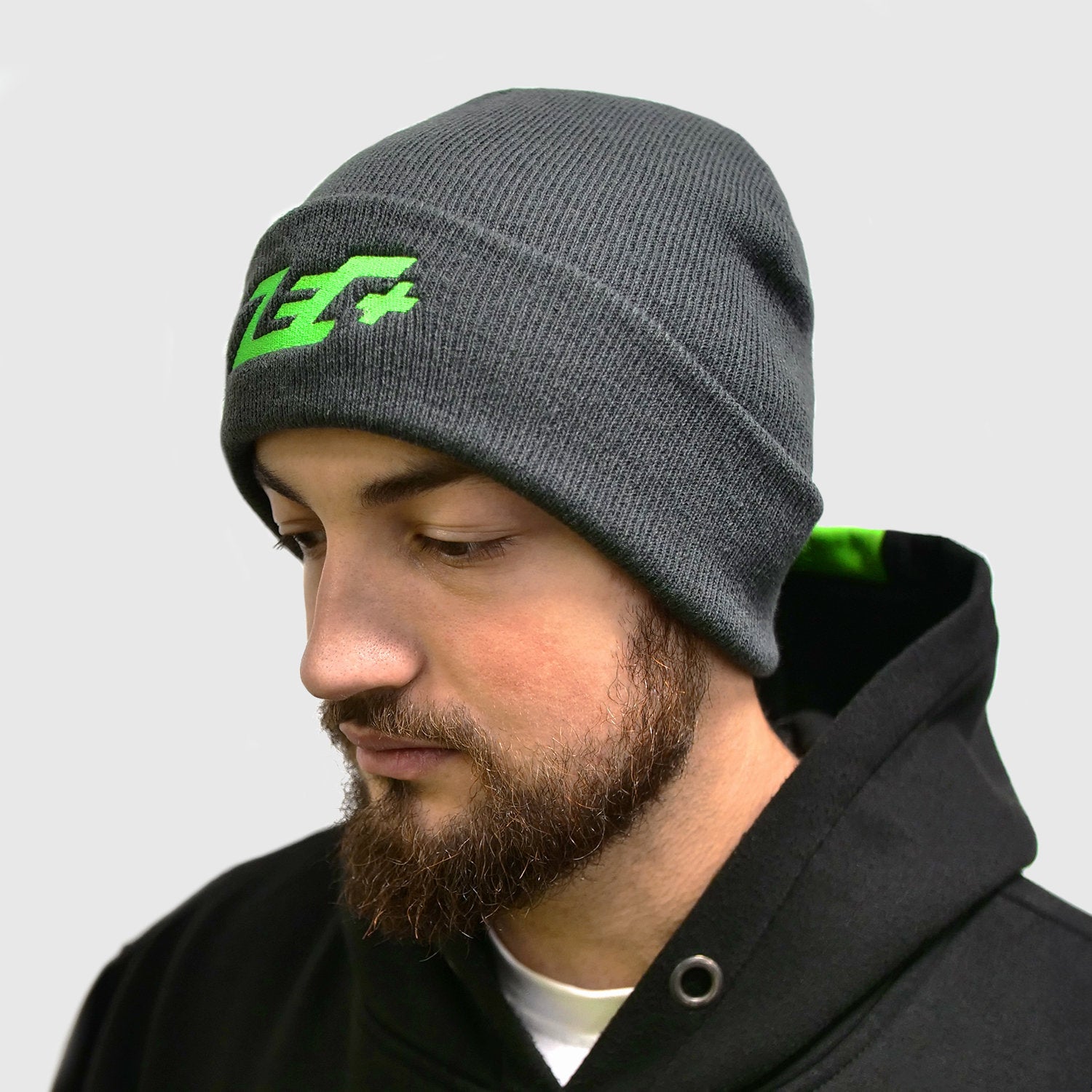 zec-premium-cuffed-beanie-m-tze-schwarz-acryl image 3