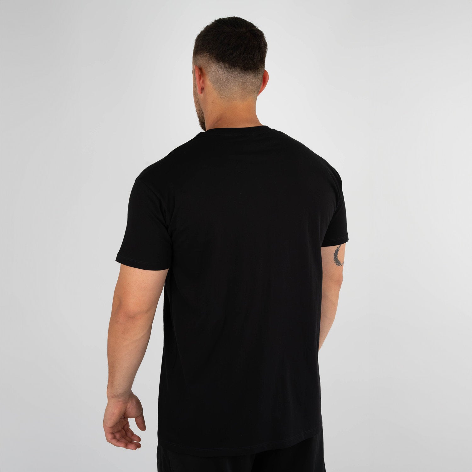 zec-health-basic-classic-t-shirt-herren-l-schwarz-baumwolle image 2