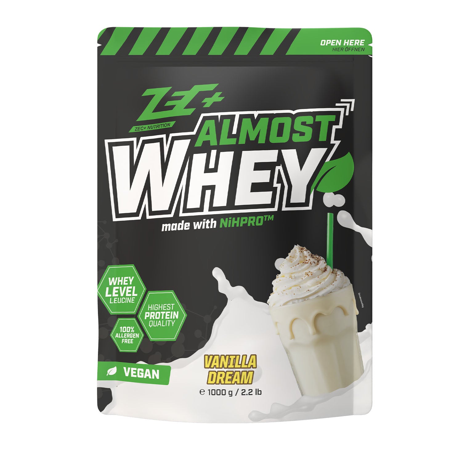zec-almost-whey-protein-pulver-1000g-vanilla-laktosefrei image 3