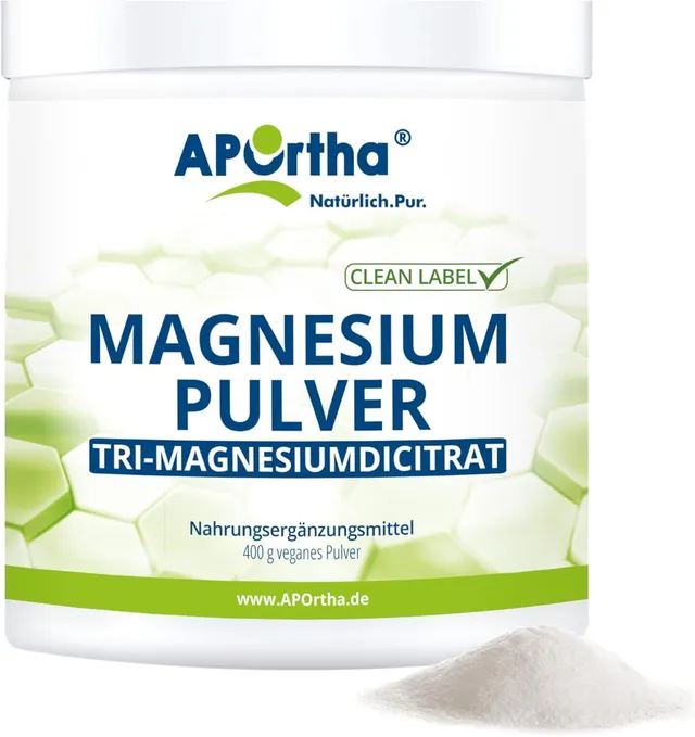 aportha-magnesium-citrat-pulver-400-g-vegan image 1