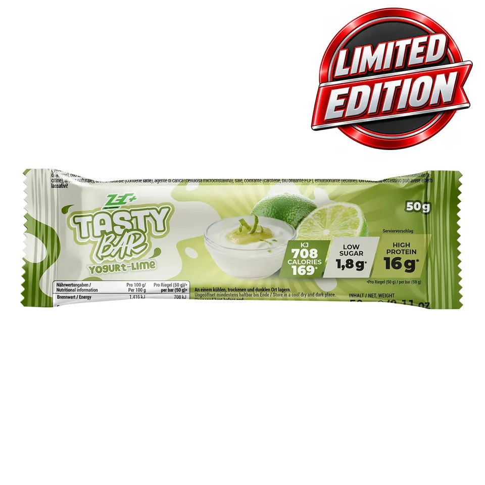 zec-tasty-bar-yogurt-lime-limited-proteinriegel-50g image 1