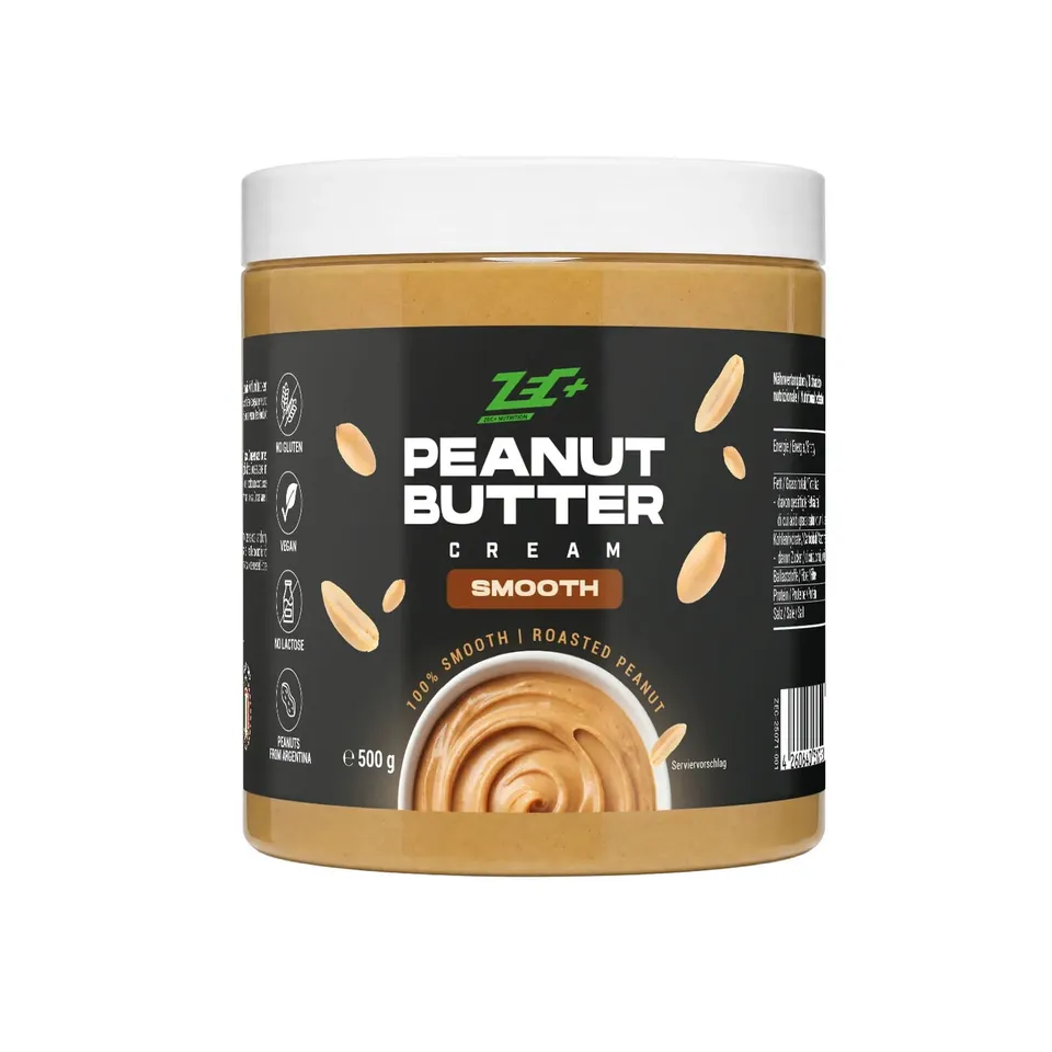 zec-peanutbutter-cream-erdnussbutter-500g-smooth image 1