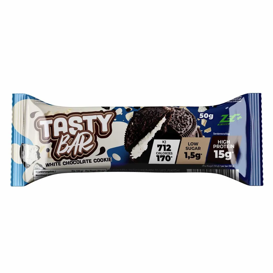 zec-tasty-bar-proteinriegel-white-chocolate-cookie-50g-15g-protein image 1