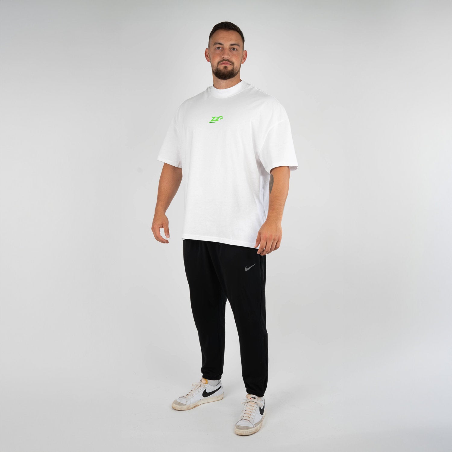 zec-basic-oversized-t-shirt-l-schwarz-baumwolle image 8