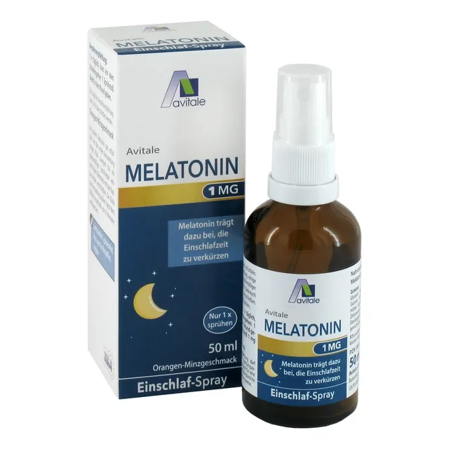 avitale-melatonin-1mg-einschlaf-spray-orange-minze image 1