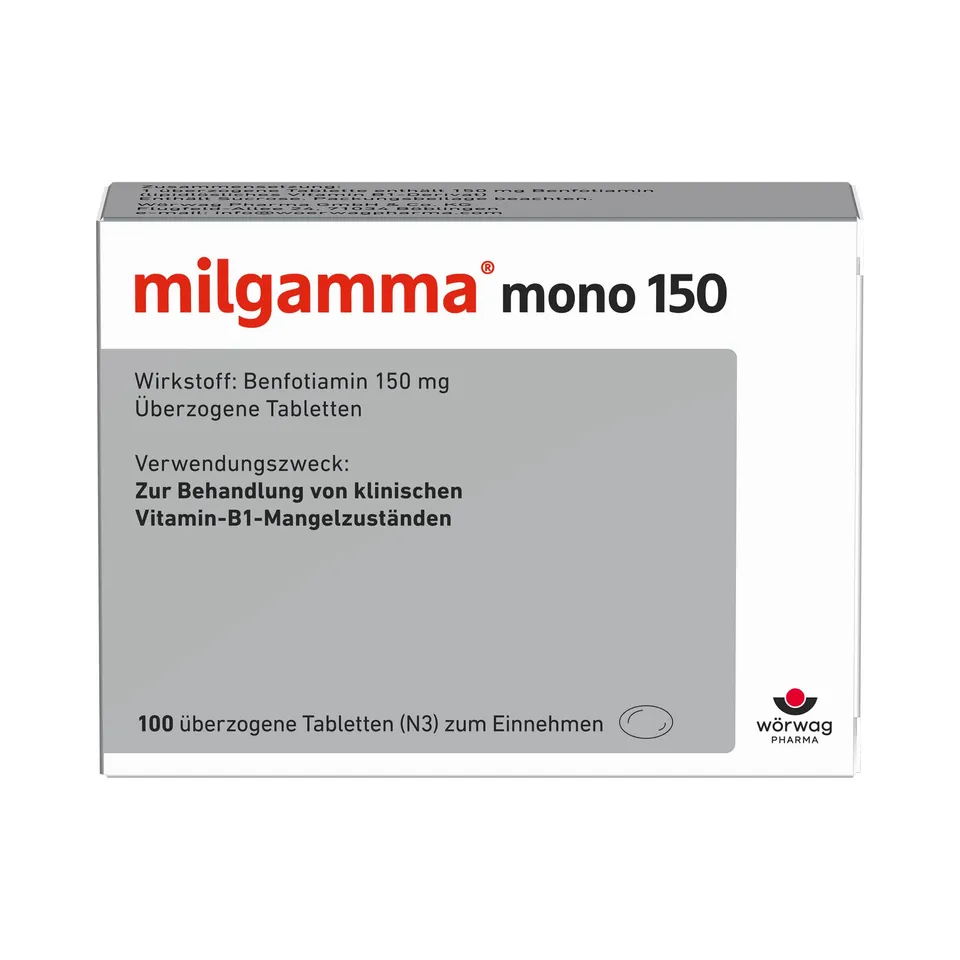 milgamma-mono-150-berzogene-tabletten-100-st-vitamin-b1 image 1