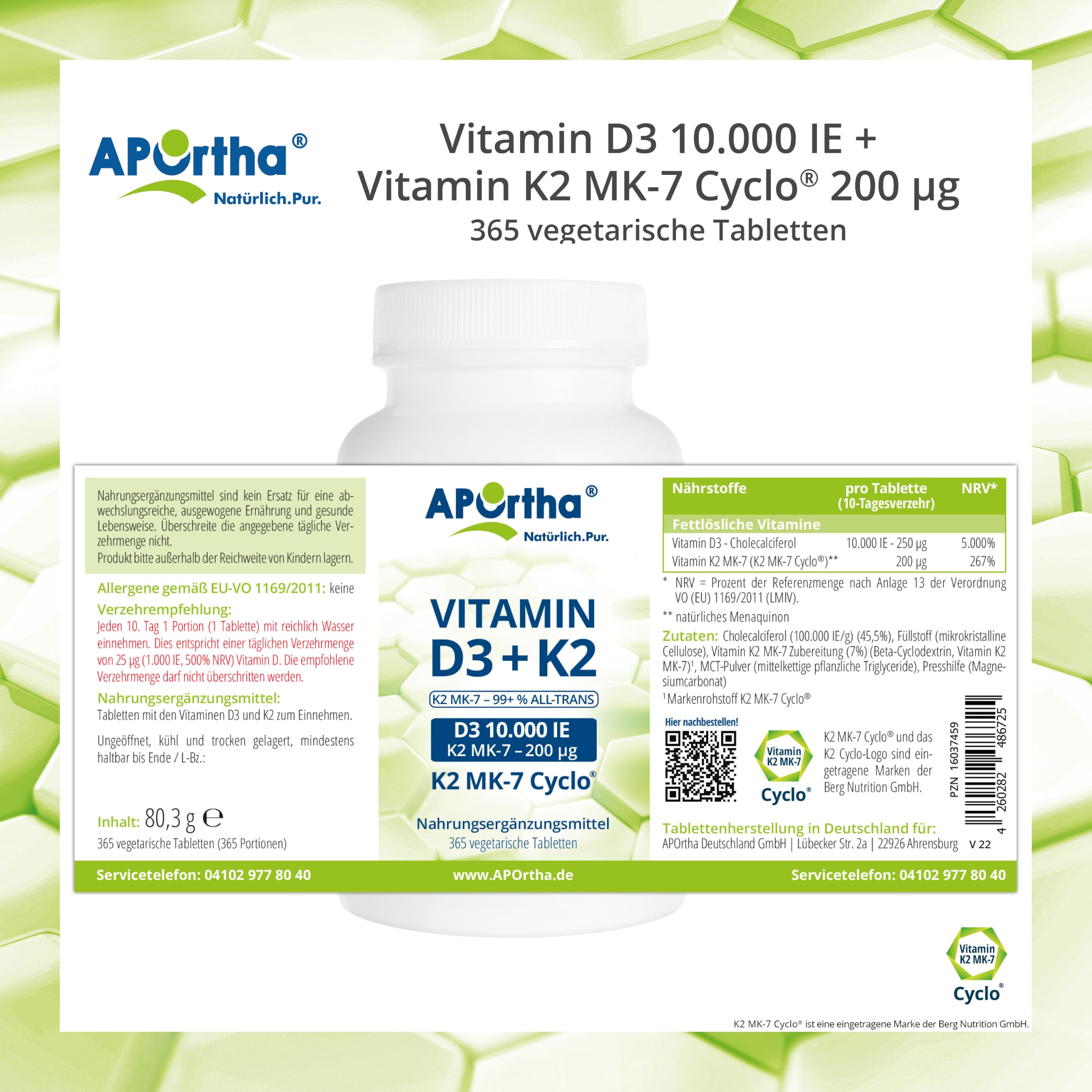 aportha-vitamin-d3-10000-ie-k2-tabletten-365-stk-teilbar image 5
