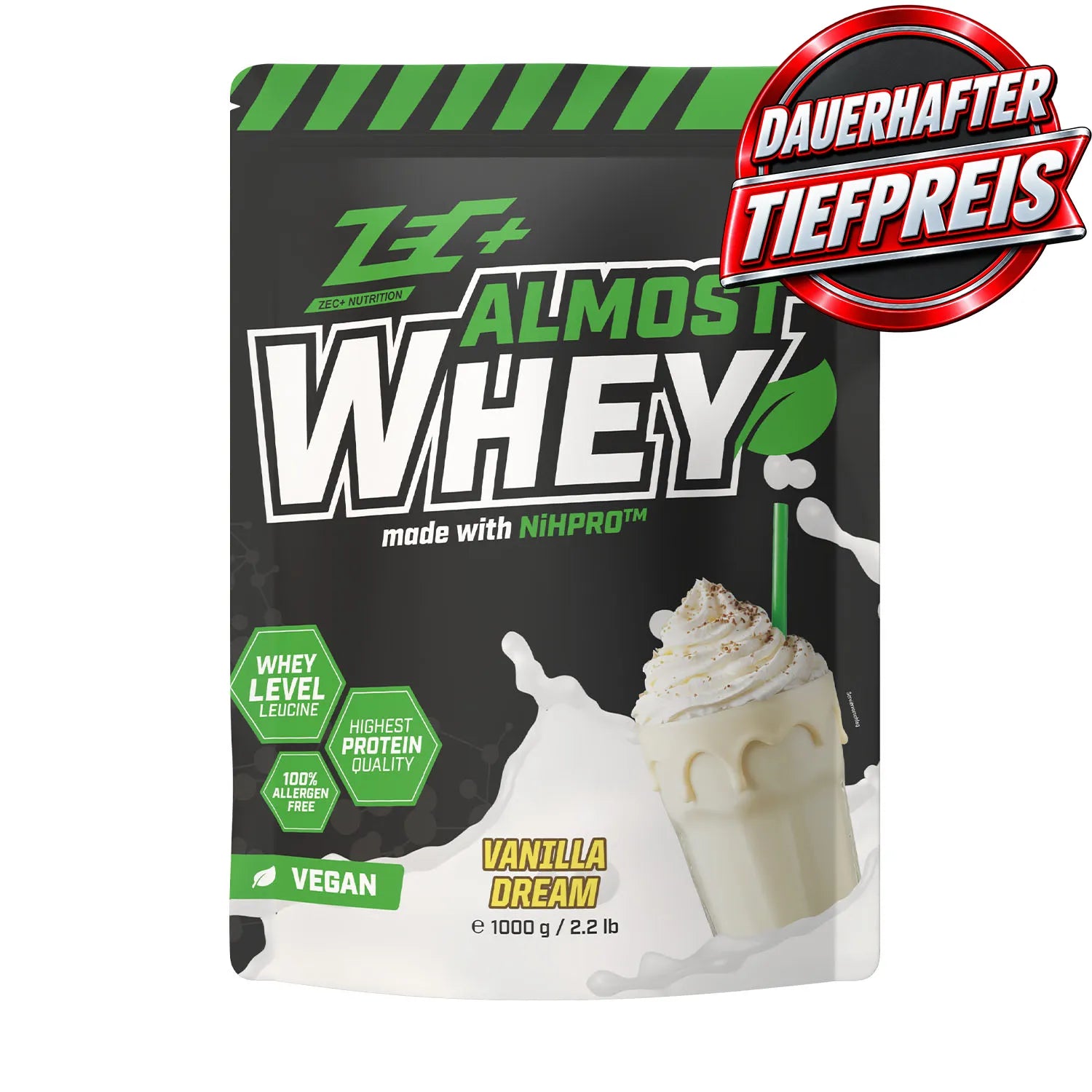 zec-almost-whey-protein-pulver-1000g-vanilla-laktosefrei image 4