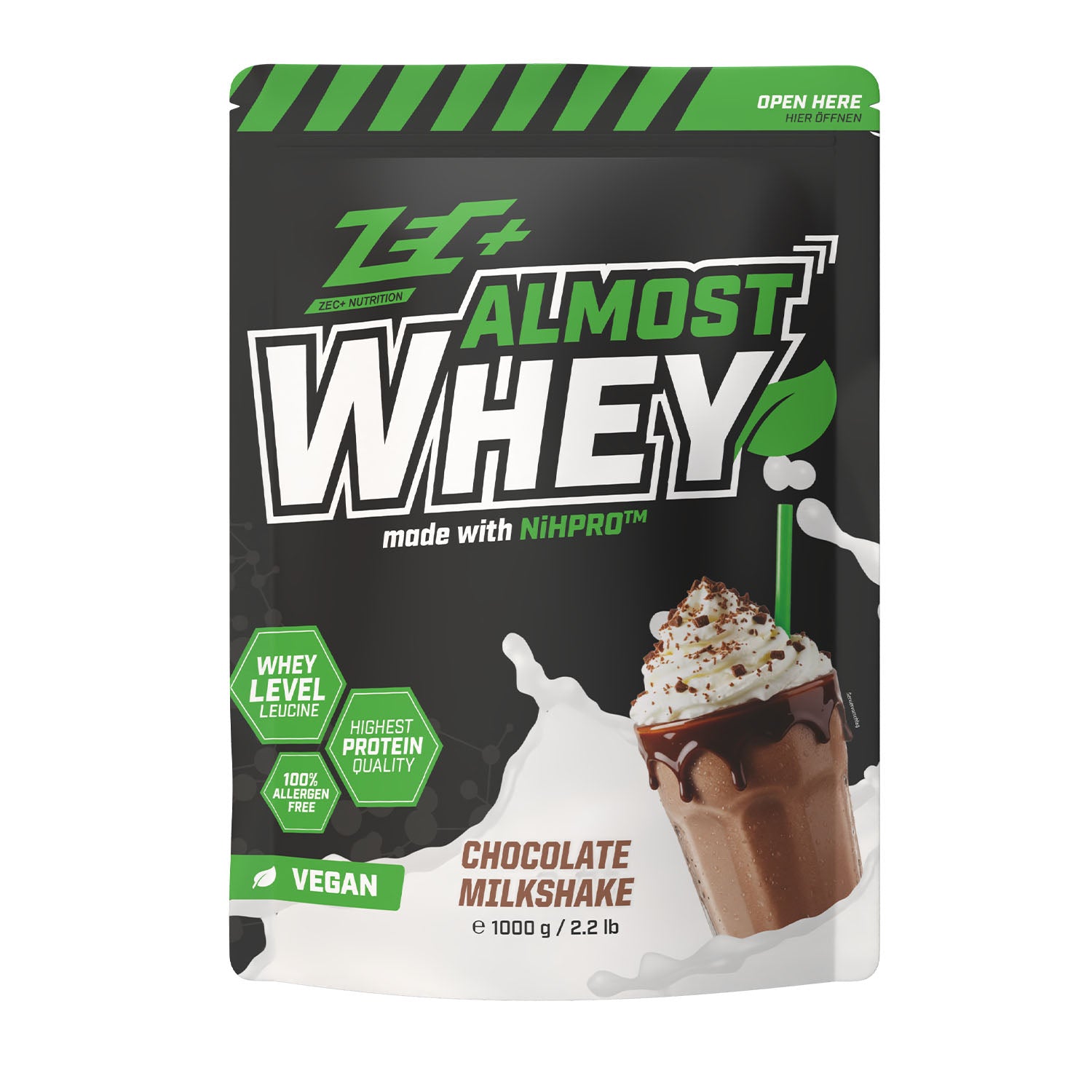 zec-almost-whey-protein-pulver-1000g-vanilla-laktosefrei image 2