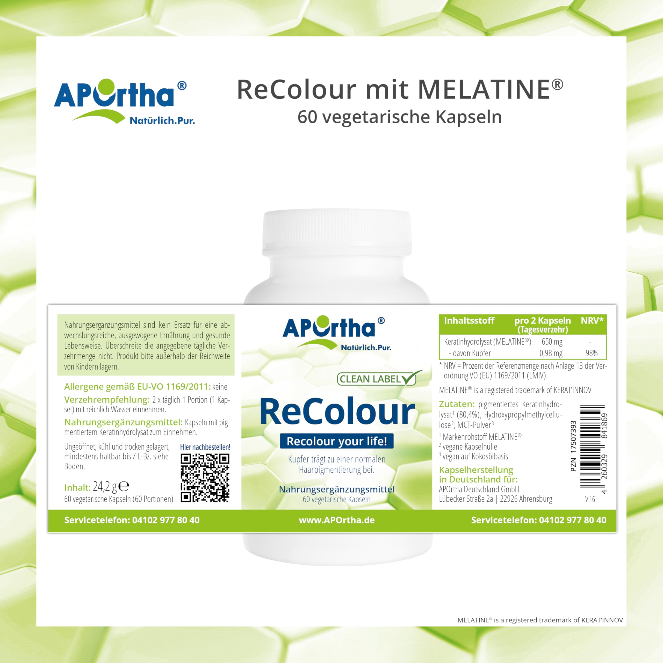 aportha-aminos-uren-recolour-melatine-60-kapseln-haarpigment image 5