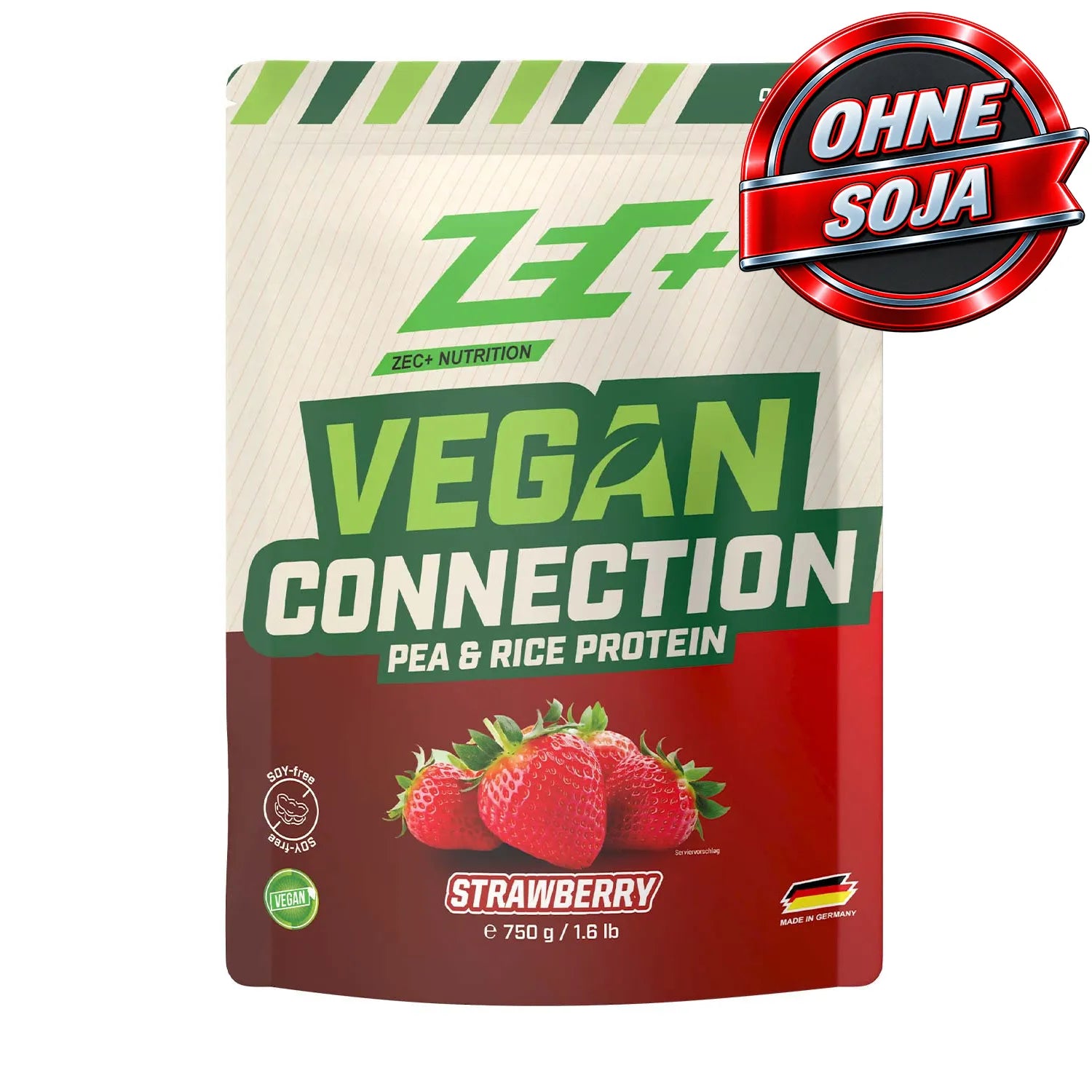 zec-vegan-connection-proteinpulver-750g-erdbeere-laktosefrei image 8