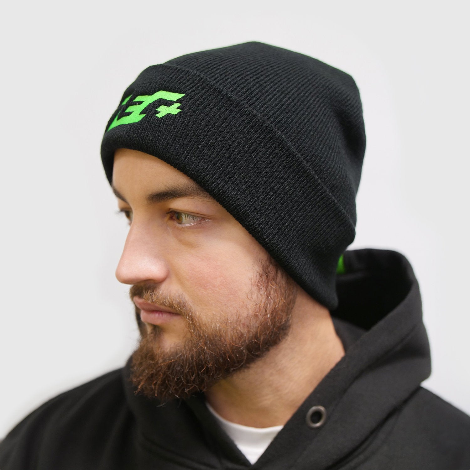 zec-premium-cuffed-beanie-m-tze-schwarz-acryl image 7